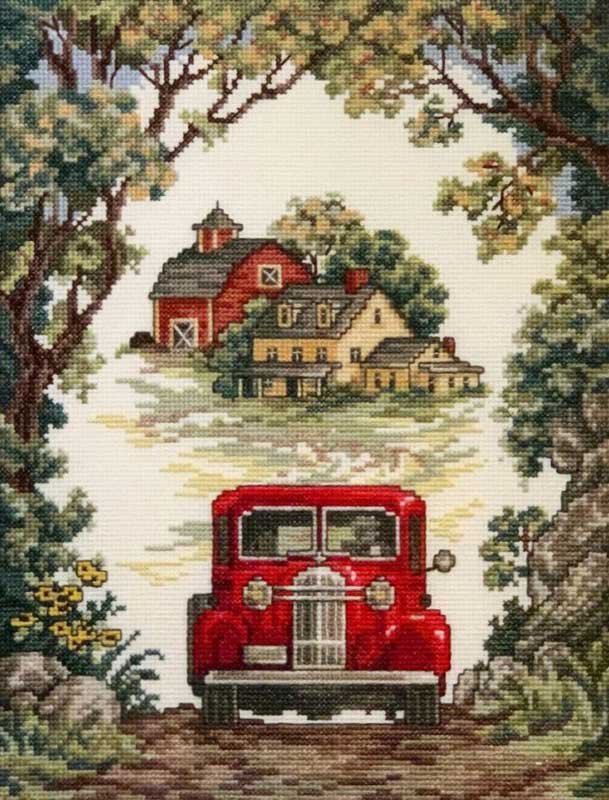 Foto Cross Stitch Kits Classic Design 4581 The journey