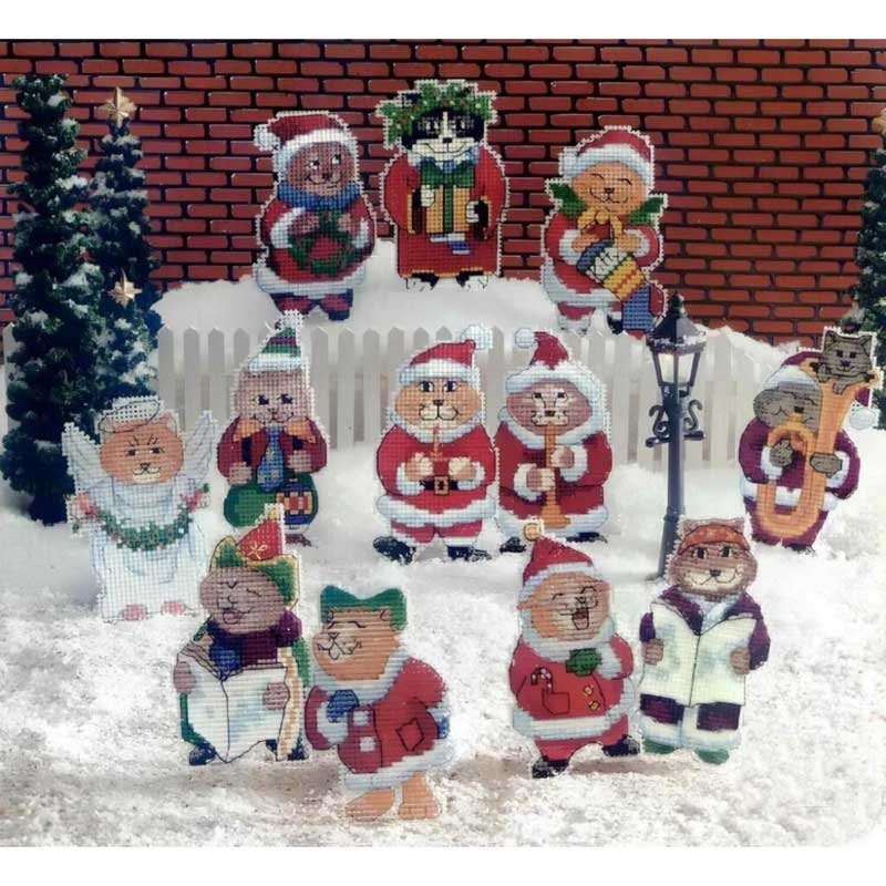 Фото Набір для вишивання хрестиком Classic Design 4615 Різдвяні пісні