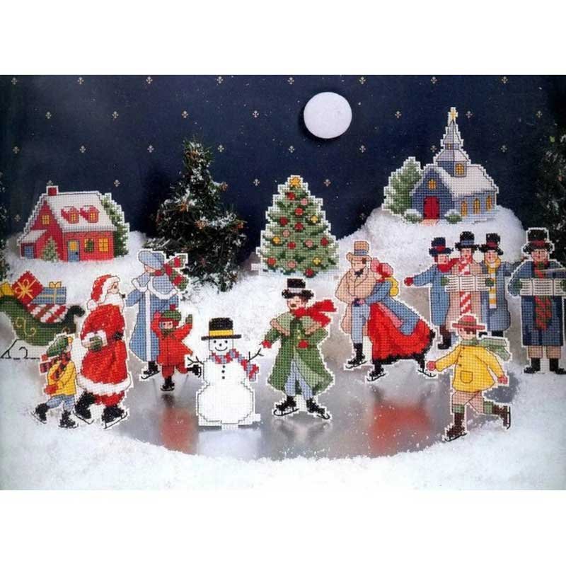 Фото Набір для вишивання хрестиком Classic Design 4618 Вікторіанське Різдво