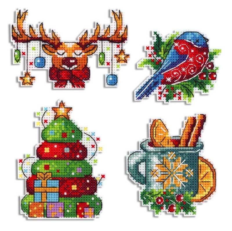 Foto Cross Stitch Kits Classic Design 8315 Christmas tree decor