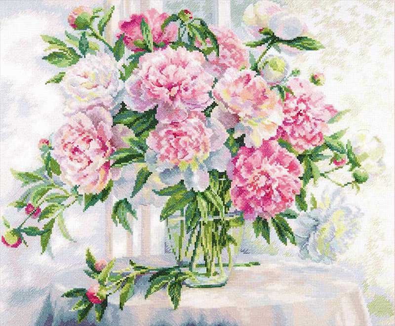 Foto Cross Stitch Kits Classic Design 8358 A bouquet of tenderness