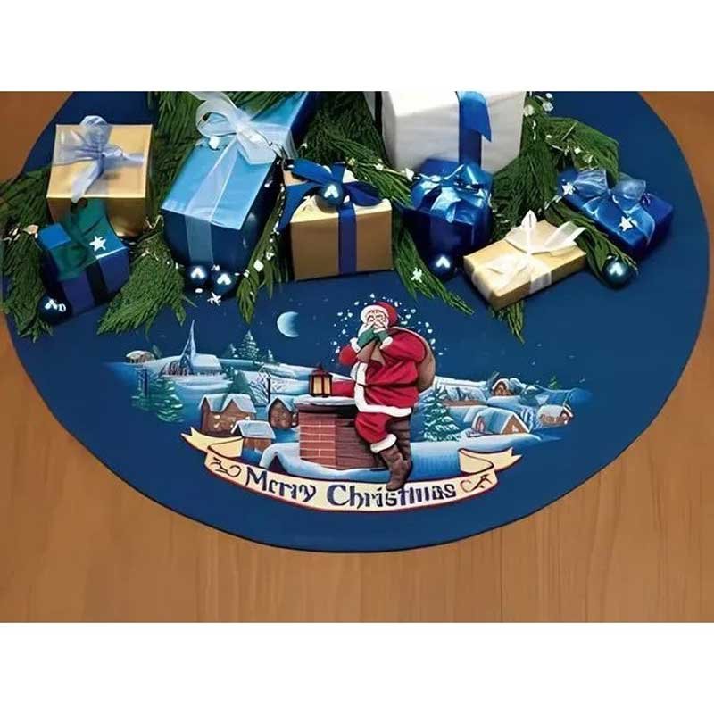 Фото Набор для вышивки крестом юбка под елку Classic Design 8386 Подарки на рождество