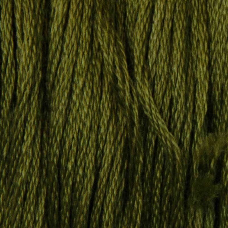 Фото Нитки для вишивання бавовняні DMC 3011 Темно-зелений хакі