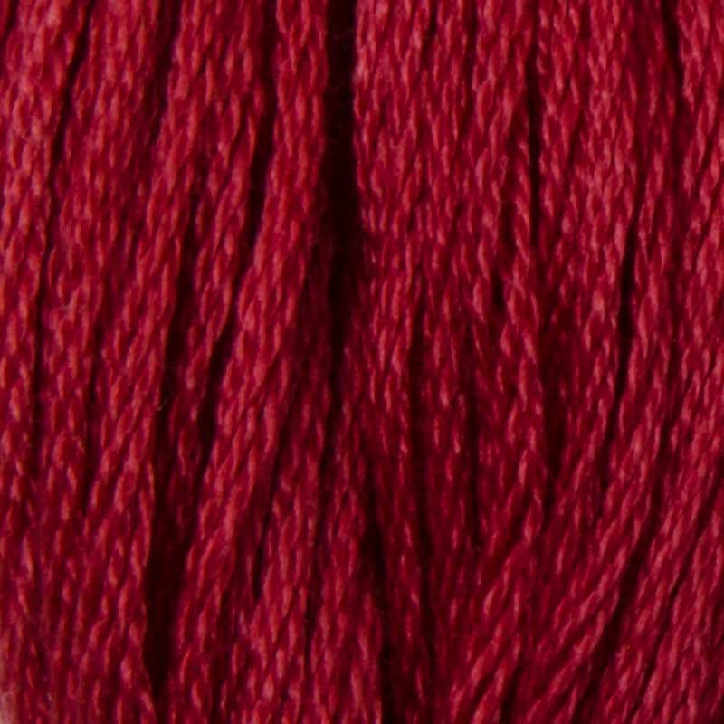 Photo Cotton thread for embroidery DMC 309 Dark Rose