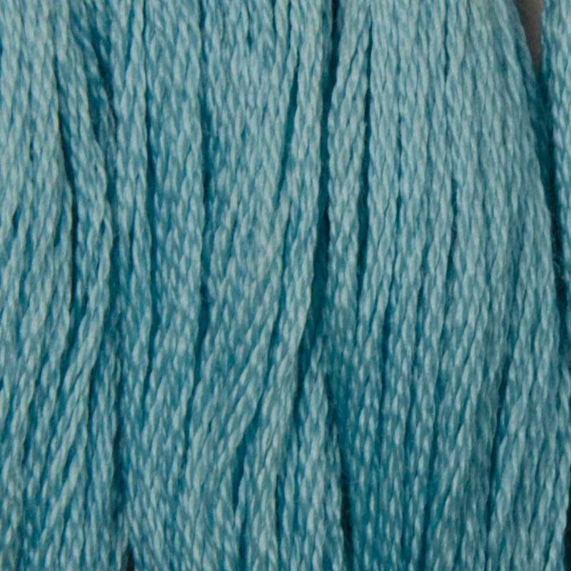 Фото Нитки для вышивания хлопковые DMC 3766 Светло-синий павлин