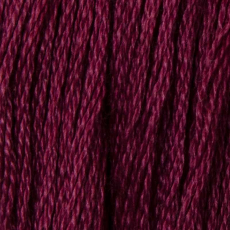 Photo Cotton thread for embroidery DMC 3803 Medium Dark Mauve