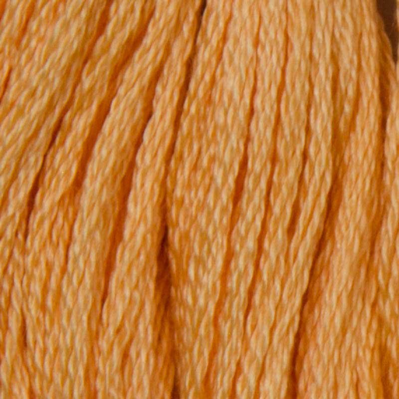Photo Cotton thread for embroidery DMC 3825 Pale Pumpkin