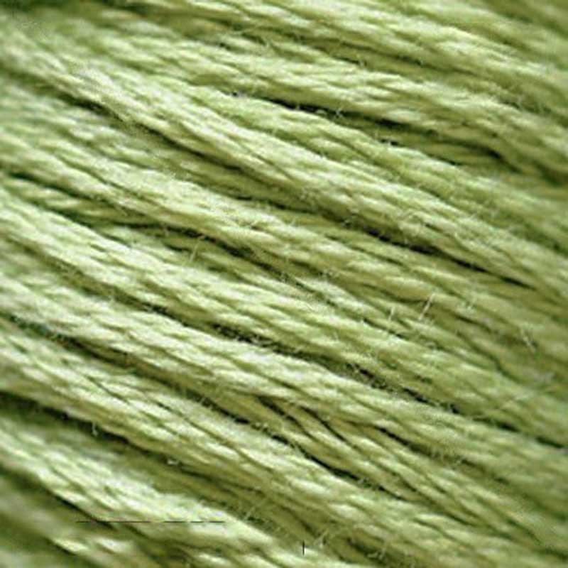 Photo Cotton thread for embroidery DMC 3881 Pale Avocado Green