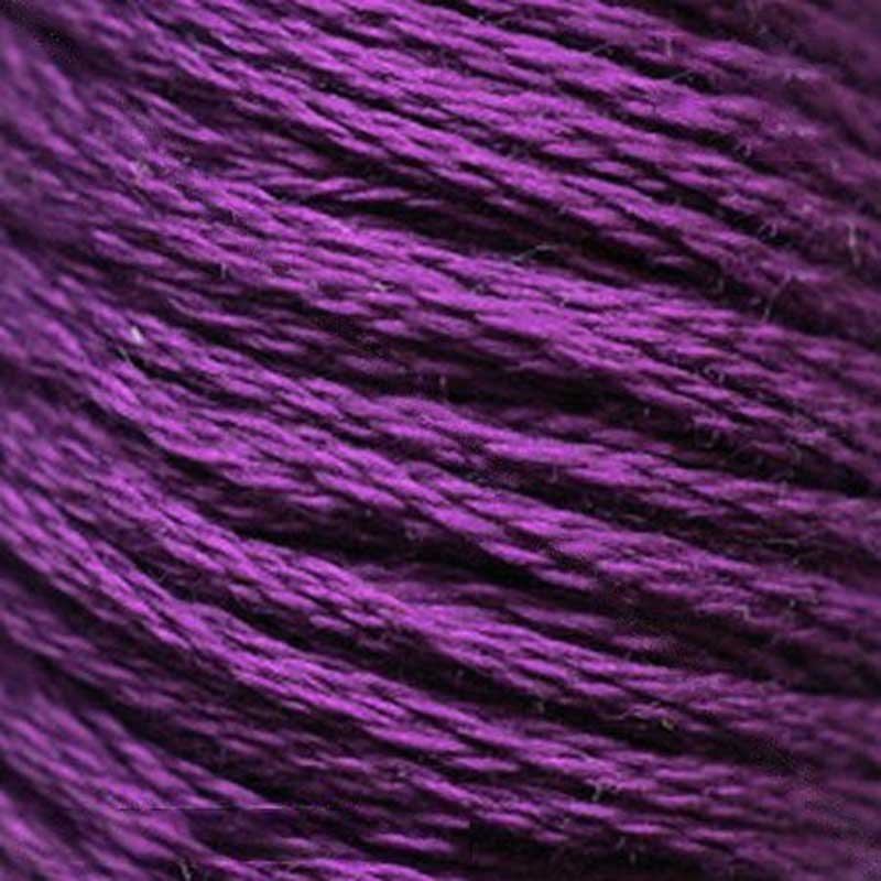 Photo Cotton thread for embroidery DMC 3886 Very Dark Plum