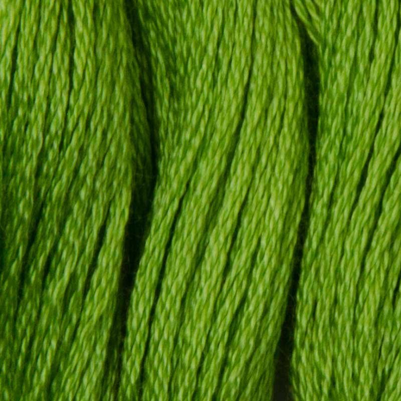 Photo Cotton thread for embroidery DMC 704 Bright Chartreuse