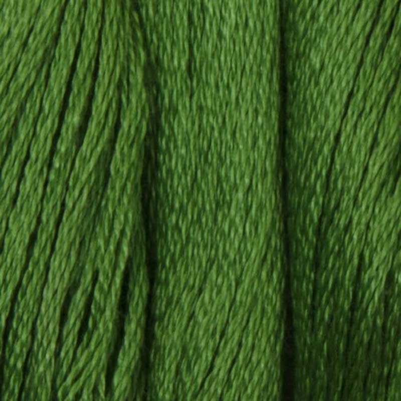 Photo Cotton thread for embroidery DMC 707 Kelly Green