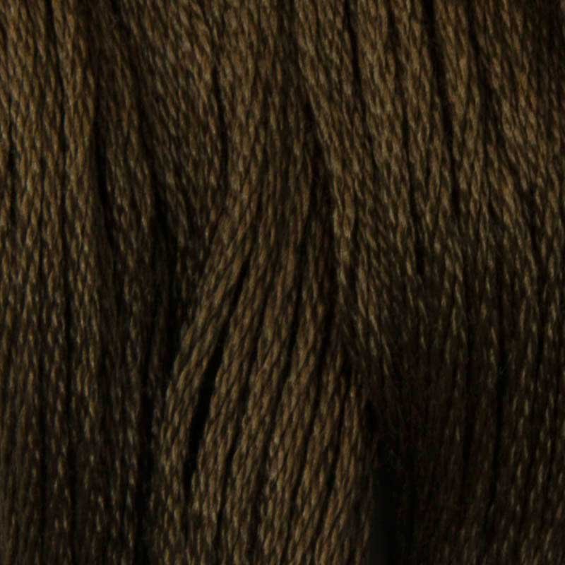 Photo Cotton thread for embroidery DMC 839 Dark Beige Brown