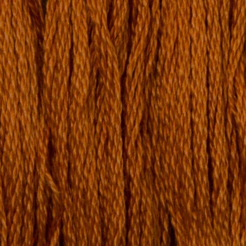 Photo Cotton thread for embroidery DMC 921 Copper