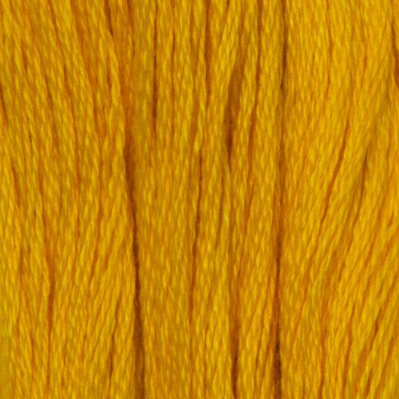Photo Cotton thread for embroidery DMC 972 Deep Canary