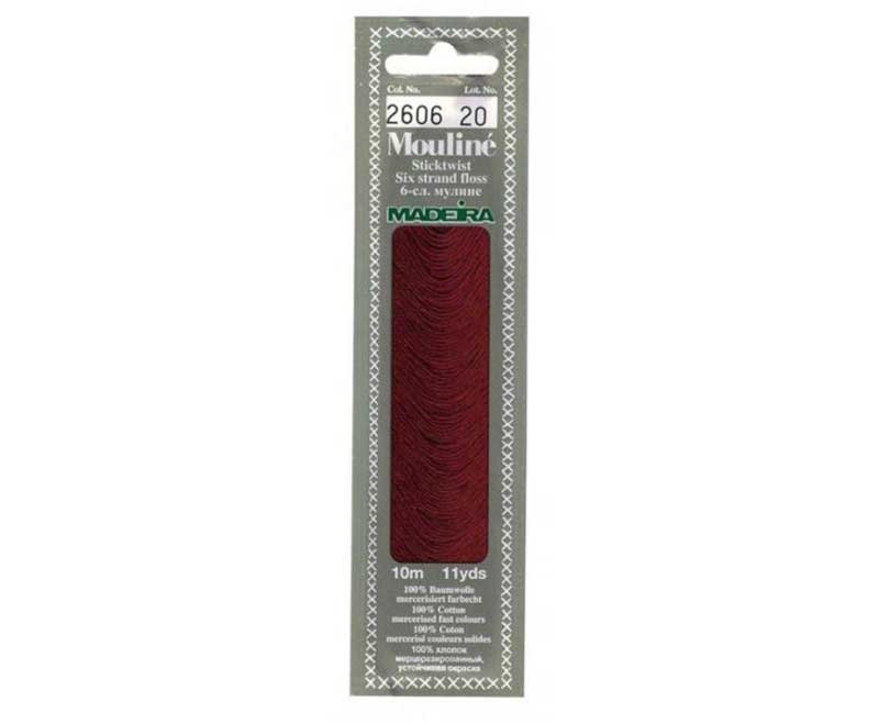 Photo Cotton thread for embroidery Madeira 2606