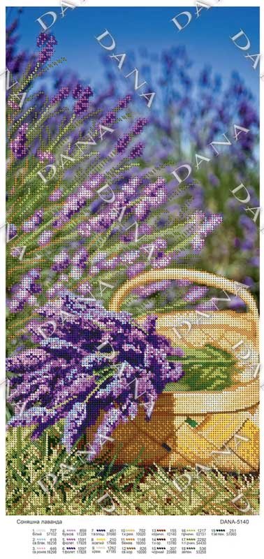 Photo Pattern beading DANA-5140 Sunny lavender