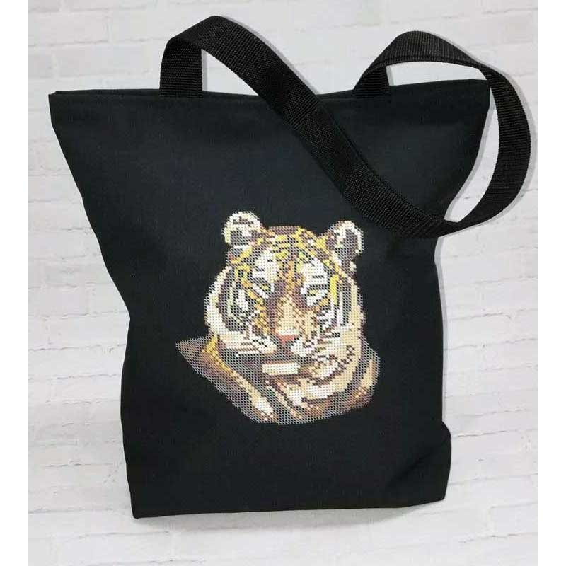 Photo Eco bags shopper with beaded embroidery DANA CB-28