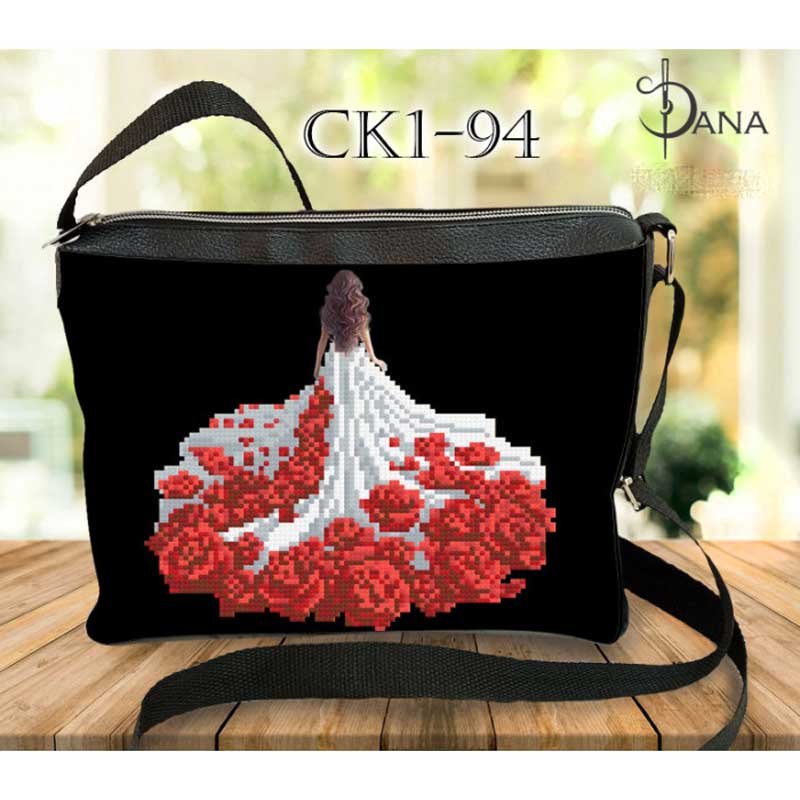 Фото Сумки з еко-шкіри під вишивку з бісером ДАНА СК-94