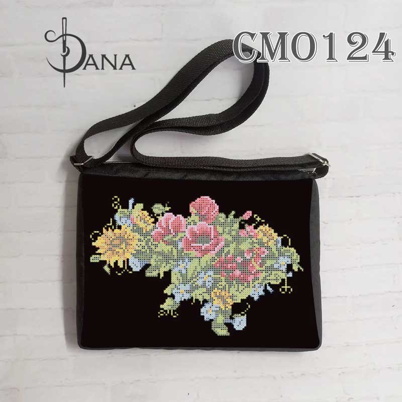 Photo Oxford bags with beaded embroidery DANA CMO-124