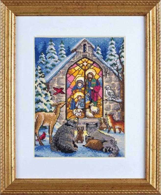 Foto Cross Stitch Kits Dimensions 08787 Holy Nativity