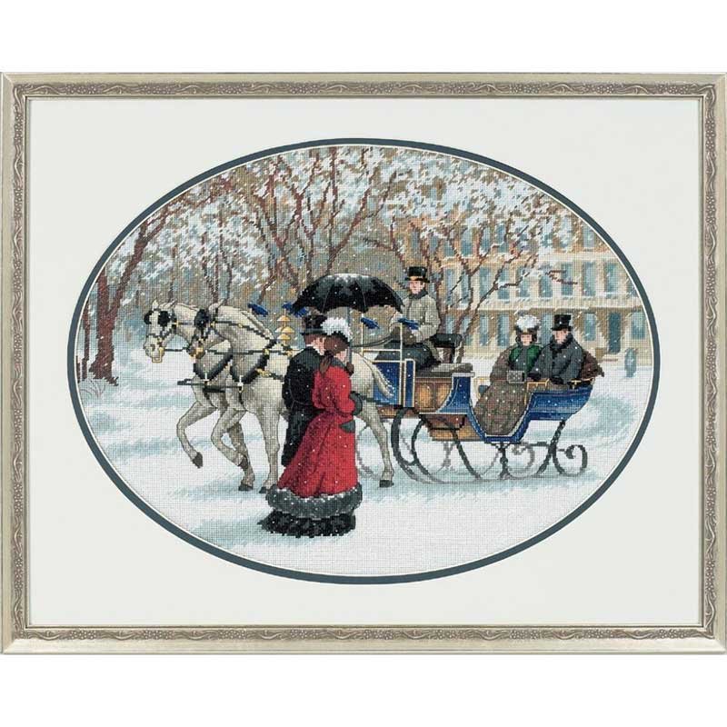 Foto Cross Stitch Kits Dimensions 35053 Winter Impressions