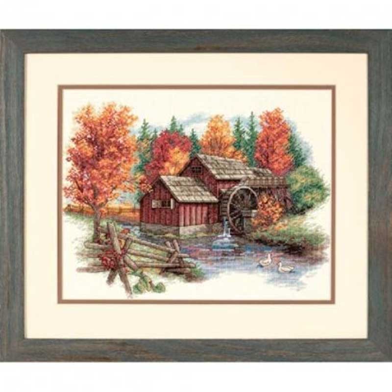 Foto Cross Stitch Kits Dimensions 35199 Glory of Autumn