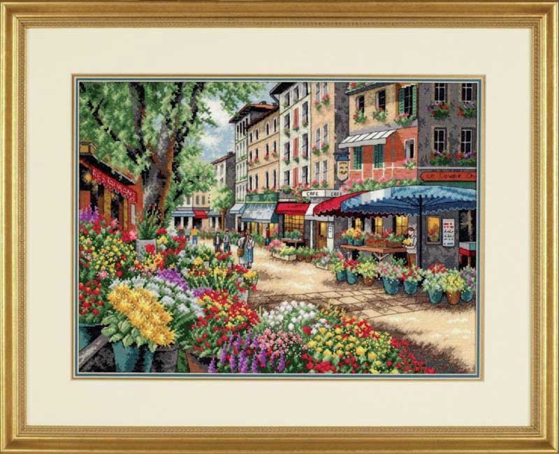 Foto Cross Stitch Kits Dimensions 35256 Paris Market