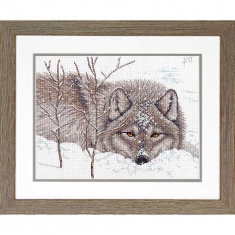 Foto Cross Stitch Kits Dimensions 70-35377 Snow Daze