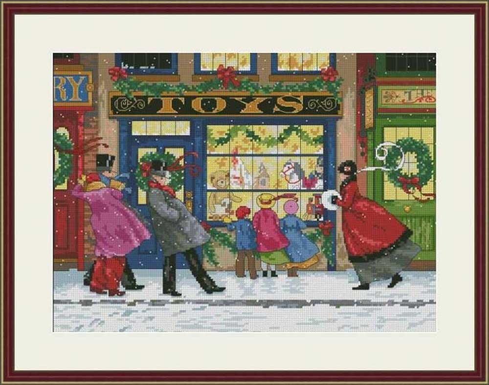 Photo Cross Stitch Kits OLanTА VN-137 Christmas Gifts