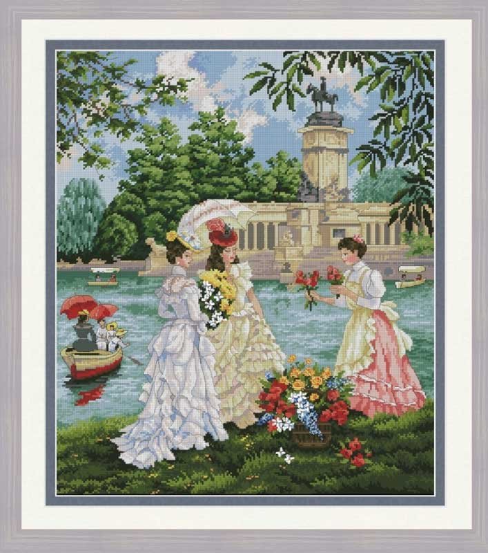 Photo Cross Stitch Kits OLanTА VN-163 Florists