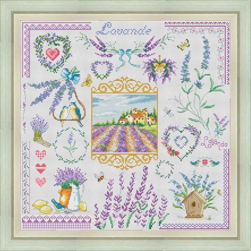 Photo Cross Stitch Kits OLanTА VN-204 Lavender