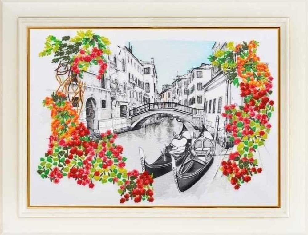 Фото Набір для вишивання нитками в стилі Rococo OLanTА R-005 Венеція