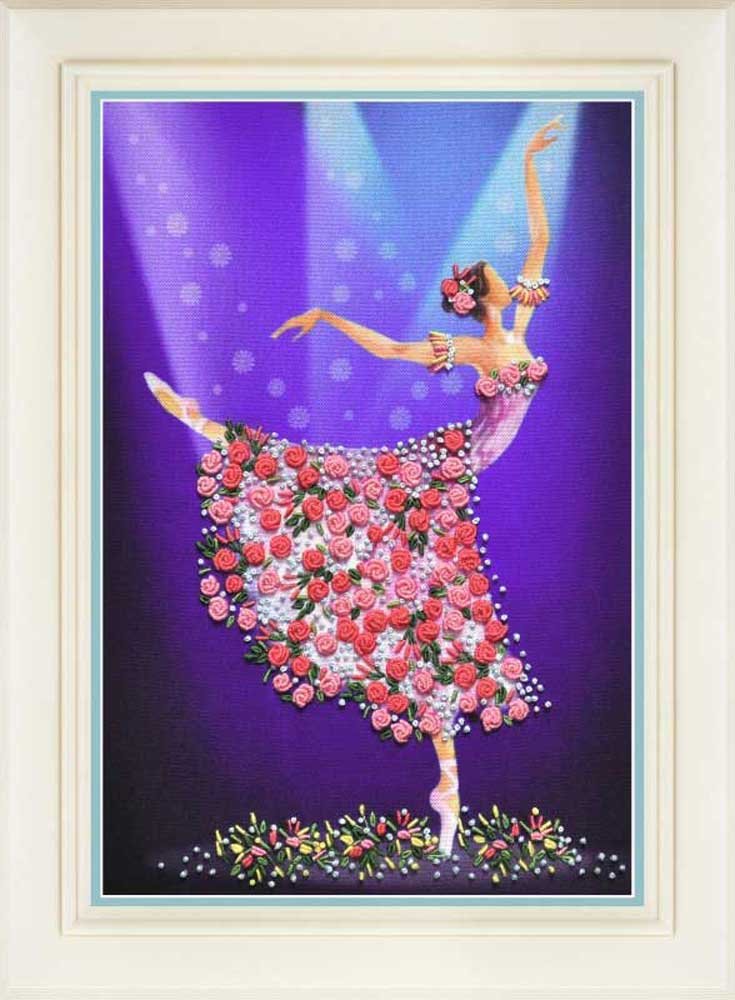 Фото Набір для вишивання нитками в стилі Rococo OLanTА R-045 Танець квітів