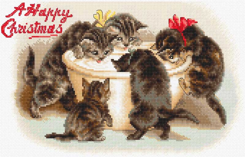 Photo Cross Stitch Kits LetiStitch L8102 So delicious! Vintage Collection