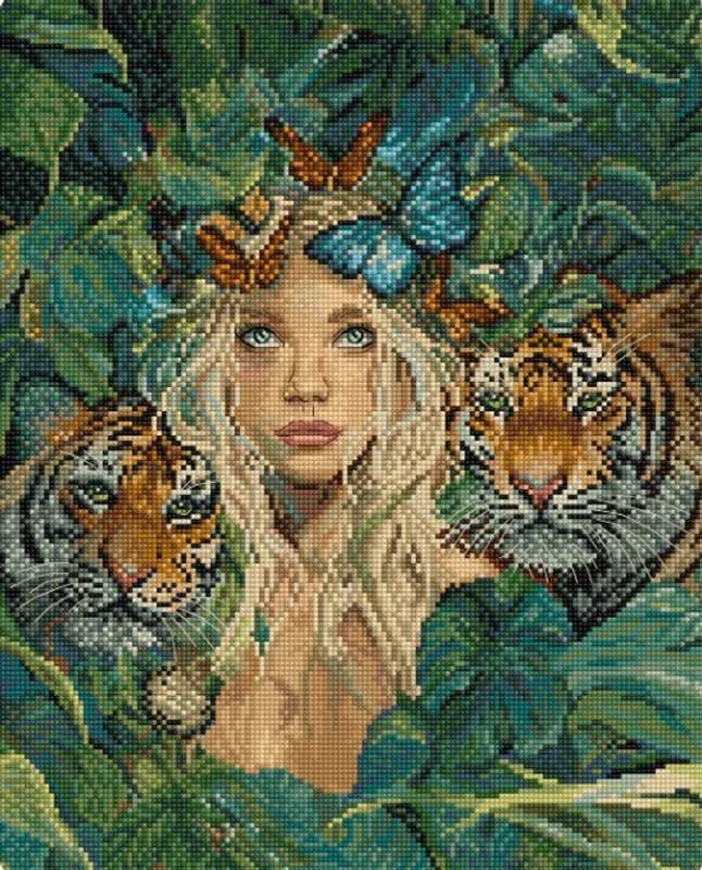 Фото Набор для вышивки крестом LetiStitch L9974 Муза природы