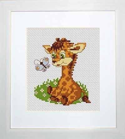 Foto Cross Stitch Kits Luca-S B044 Giraffe