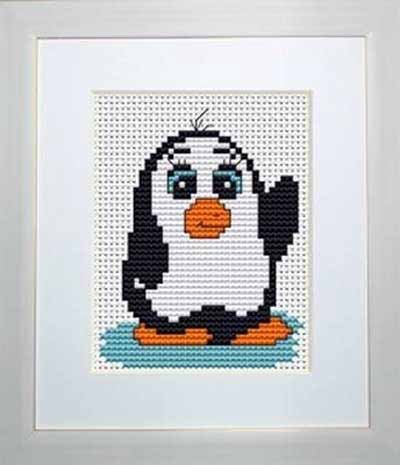 Foto Cross Stitch Kits Luca-S B090 Penguin
