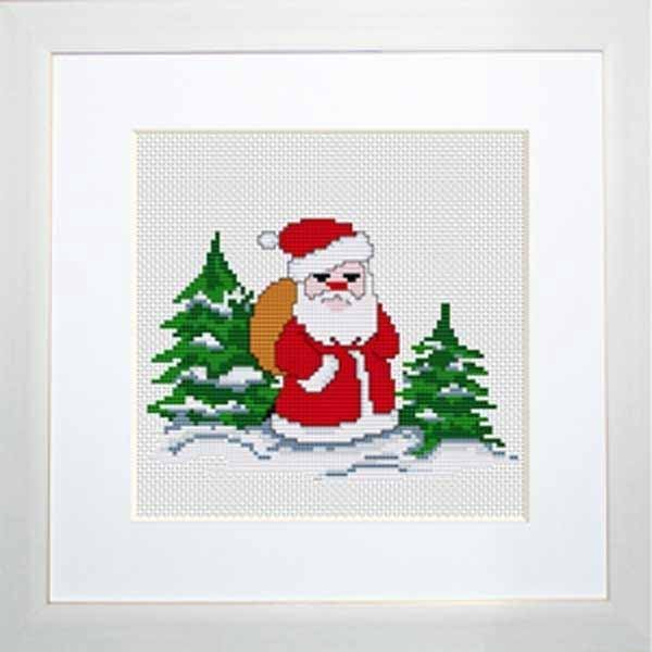 Foto Cross Stitch Kits Luca-S B1068 Santa Claus