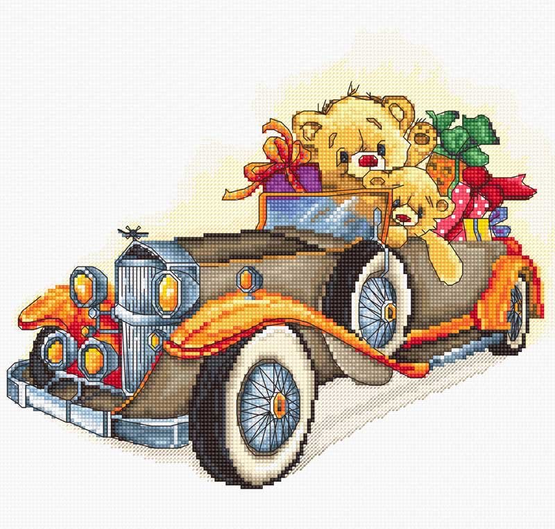 Foto Cross Stitch Kits Luca-S B1171 Great day