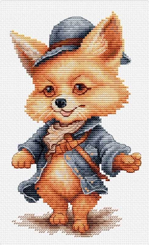 Foto Cross Stitch Kits Luca-S B1413 Hunter