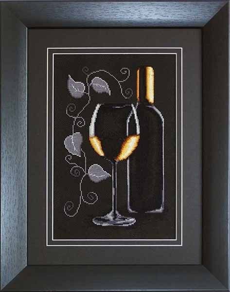 Фото Набір для вишивання хрестиком Luca-S B2221 Пляшка з вином