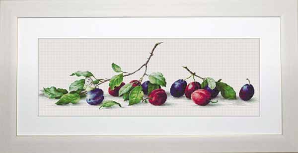 Foto Cross Stitch Kits Luca-S B2257 Plums