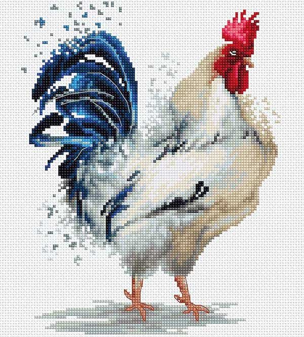 Foto Cross Stitch Kits Luca-S B2304 Cock (discontinued)