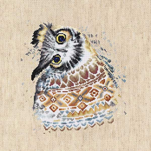 Foto Cross Stitch Kits Luca-S B2311 Owl (discontinued)