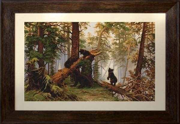 Foto Tapestry Kits (Petit Point) Luca-S G452 Morning in a pine forest