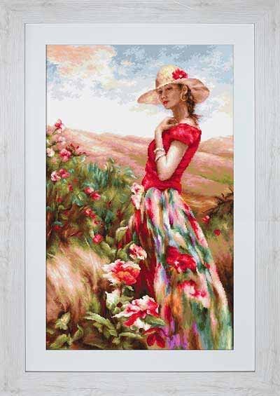 Foto Tapestry Kits (Petit Point) Luca-S G530 Blooming place (discontinued)