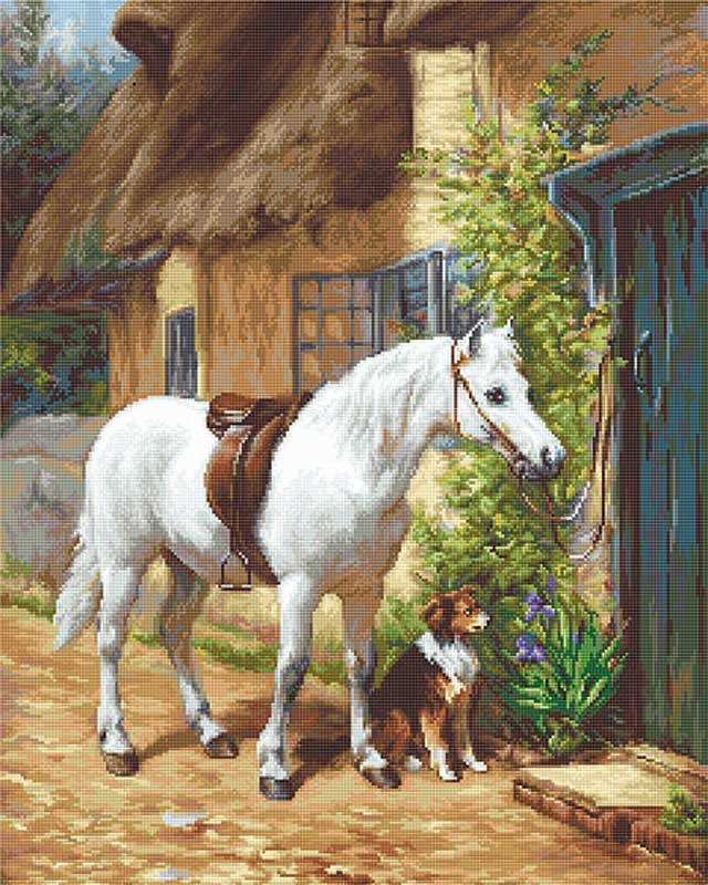 Foto Tapestry Kits (Petit Point) Luca-S G572 By the Cottage