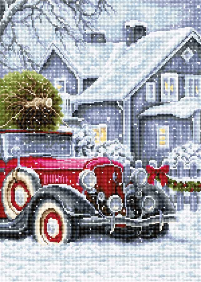 Foto Cross Stitch Kits Luca-S BU4010 Winter Holidays 