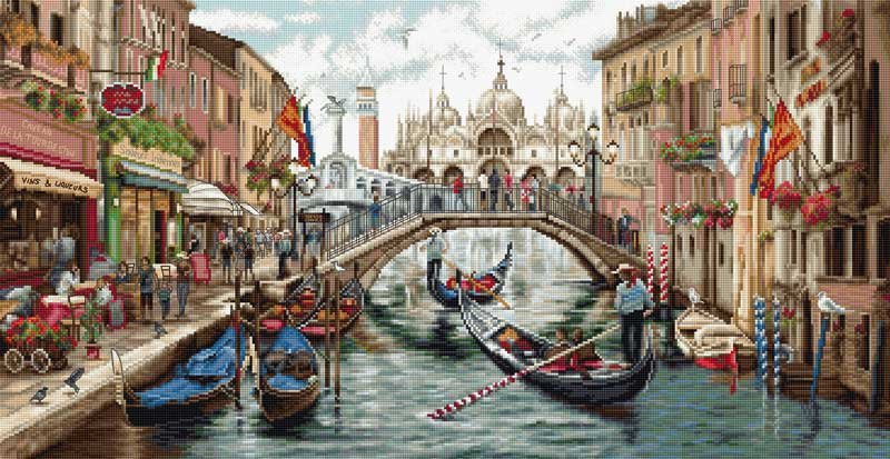 Foto Cross Stitch Kits Luca-S BU5003 Venice