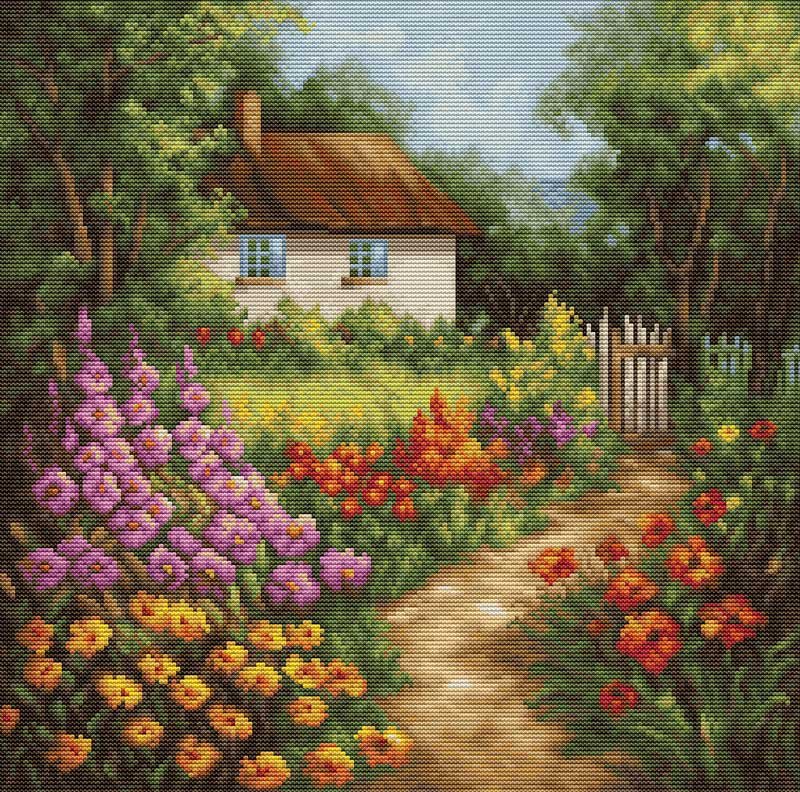 Foto Cross Stitch Kits Luca-S BU5029 Vacation home